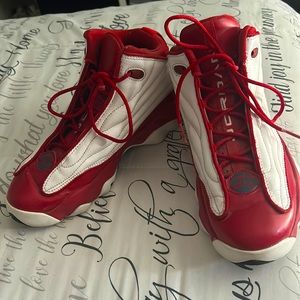 Jordan pro strong varsity red